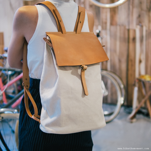 artemis leather @ 髦民士多 bike the moment store  Artemis leather backpack 150801 183653