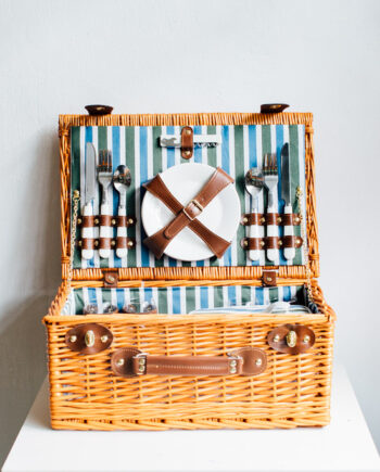 英倫復古野餐籃
