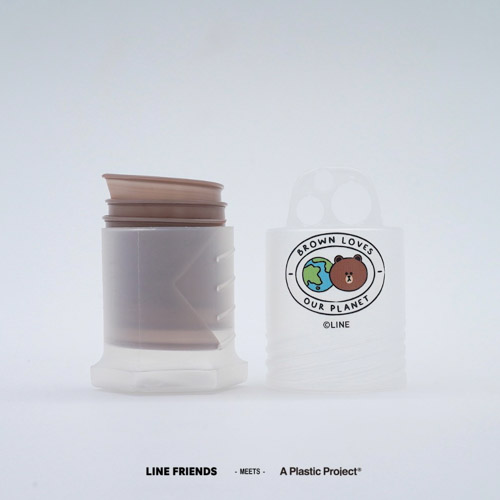 LINE FRIENDS MEETS A Plastic Project —— 限量聯名環保「吸吸管」 1b8749b2 7da7 4c24 8e2e 6993777a7a4e