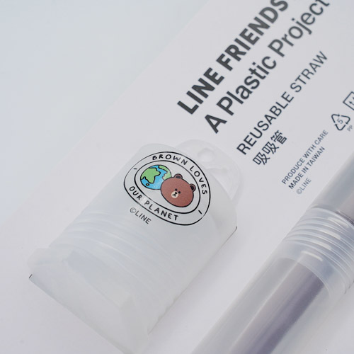 LINE FRIENDS MEETS A Plastic Project —— 限量聯名環保「吸吸管」 DSC00901