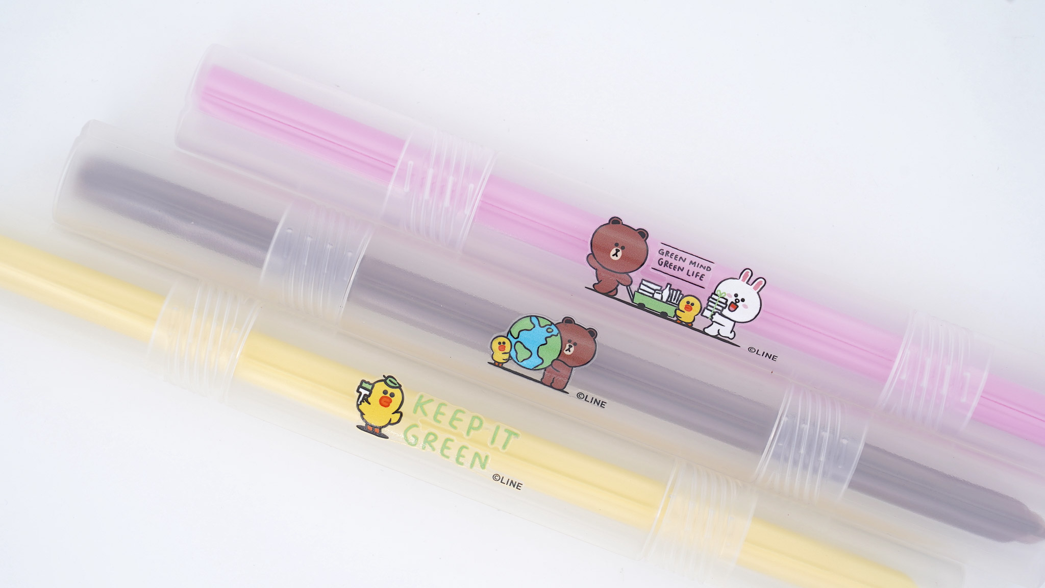 LINE FRIENDS MEETS A Plastic Project —— 限量聯名環保「吸吸管」 DSC01009 3