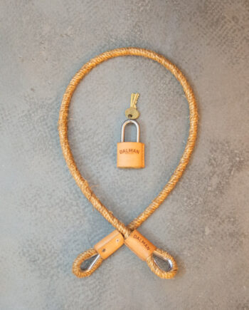 Dalman Supply Jon Lock 麻繩(鋼索)鎖 - Natural 加長版