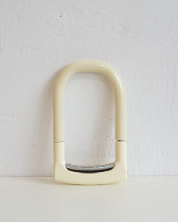 Ortre 忌廉色金屬單車鎖