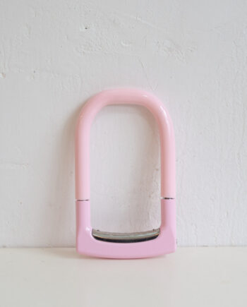 Ortre 粉紅色金屬單車鎖